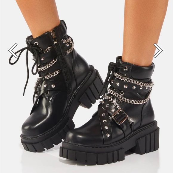 azalea wang Shoes - Up all night with you combat boots.